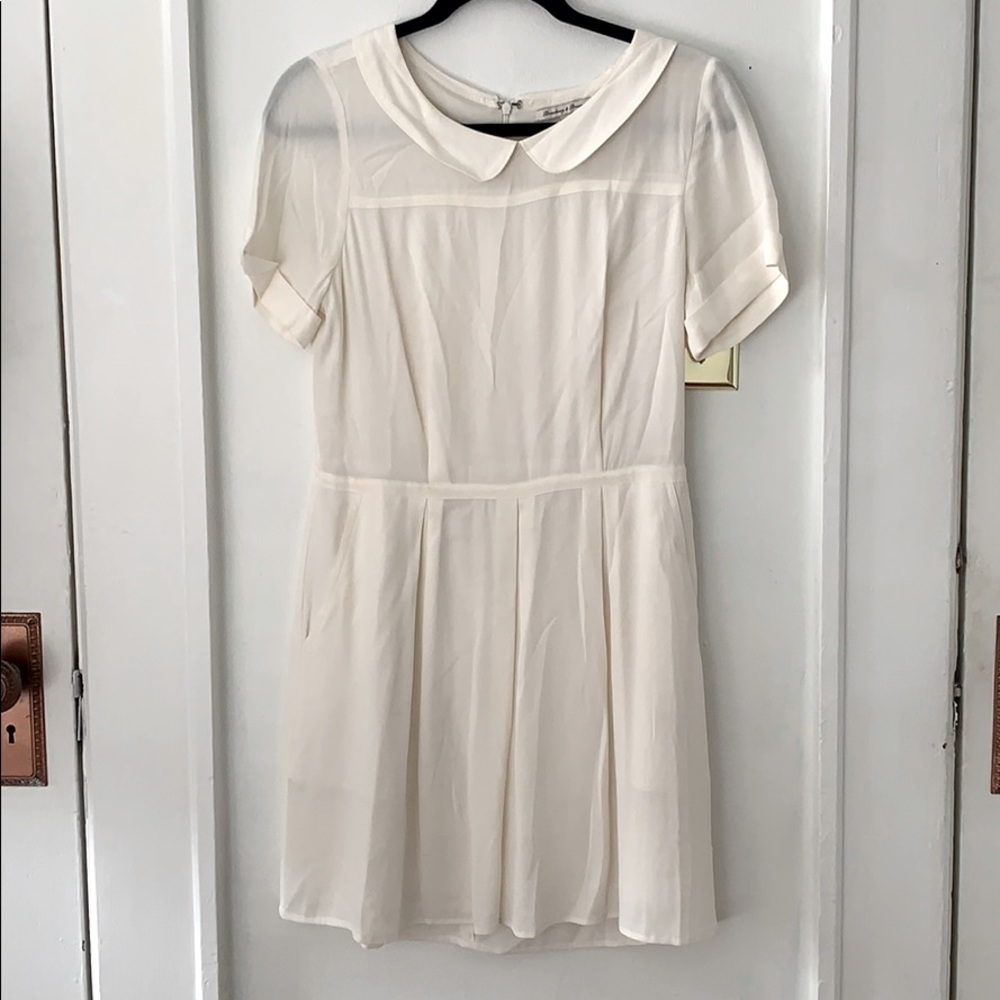 Madewell Peter Pan collar dress